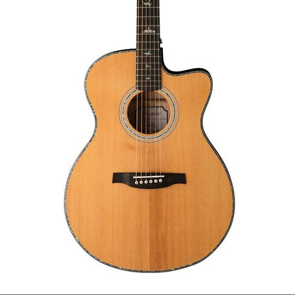 PRS SE A50E Angelus Acoustic Guitar - Natural w/Black Gold Burst