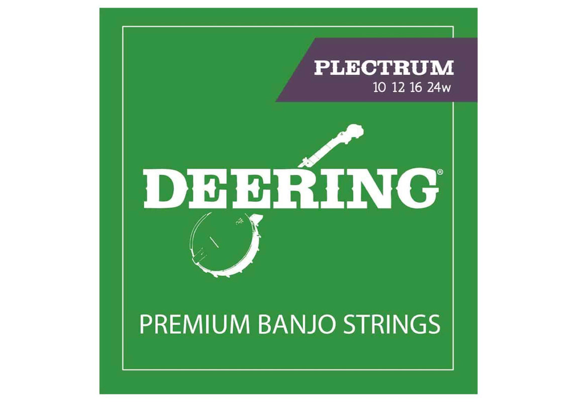 Deering ST-PL Plectrum Banjo Strings Medium 10-24W