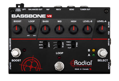 Radial Tonebone Bassbone V2 - Bass Preamp & Di Box