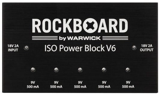 Warwick Rockboard Iso Power Block V6