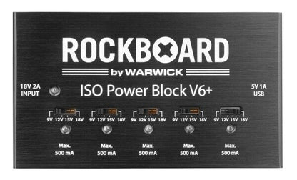 Warwick Rockboard Iso Power Block V6+