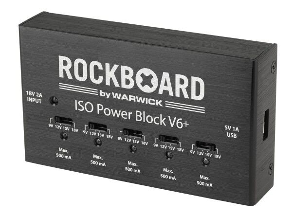 Warwick Rockboard Iso Power Block V6+