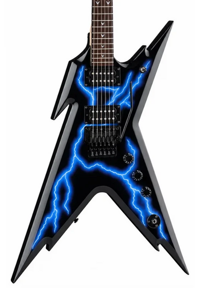 Dean Razorback X Floyd Electric Guitar - Lightning