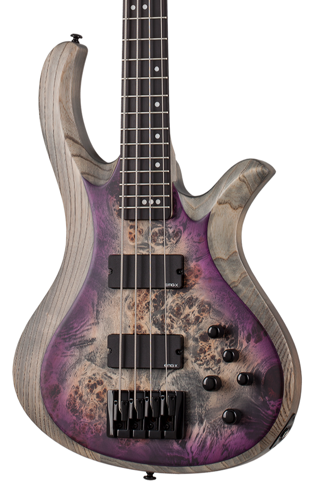 Schecter Riot-4 Bass - Aurora Burst