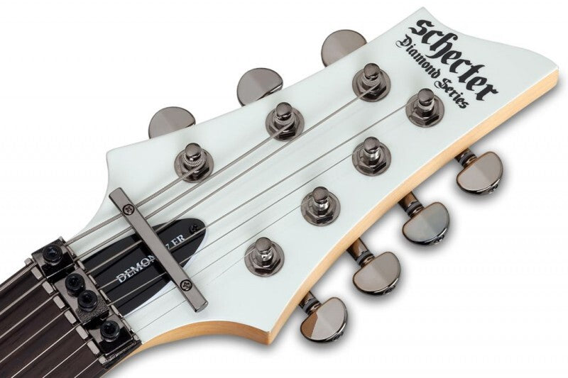 Schecter Demon-7 FR  7-String - Floyd Rose - Vintage White