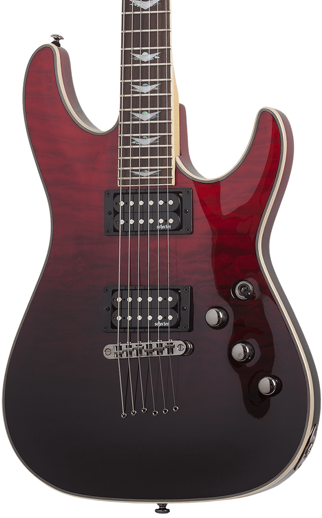 Schecter Omen Extreme-6 Electric Guitar- Blood Burst