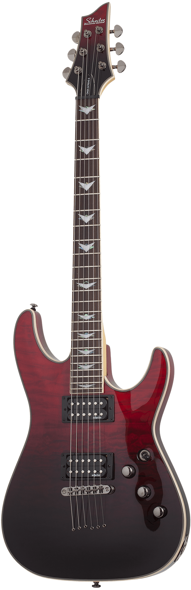 Schecter Omen Extreme-6 Electric Guitar- Blood Burst