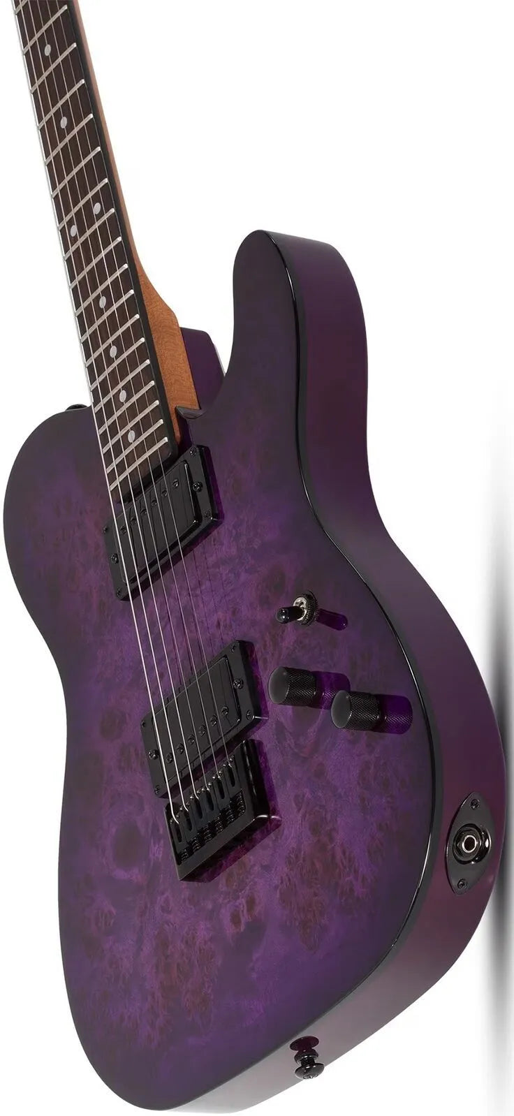 Schecter PT Standard Electric Guitar - Purple Burst Burl