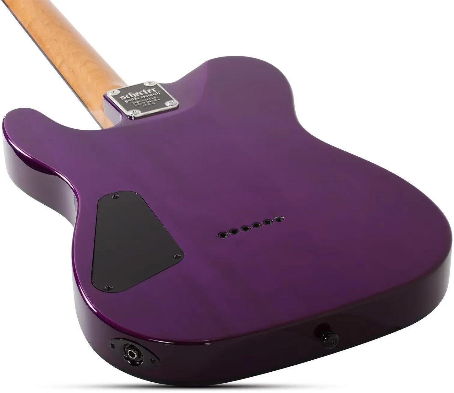 Schecter PT Standard Electric Guitar - Purple Burst Burl