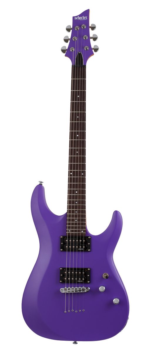 Schecter C-6 Deluxe - Satin Purple