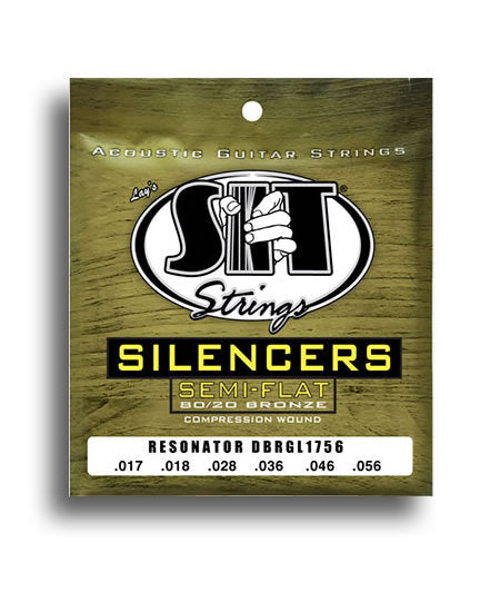 SIT Silencers 80/20 Golden Bronze Resonator String Set 17-56