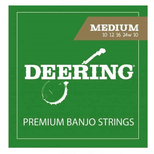 Deering ST-M5 Banjo Strings Medium 10-24W