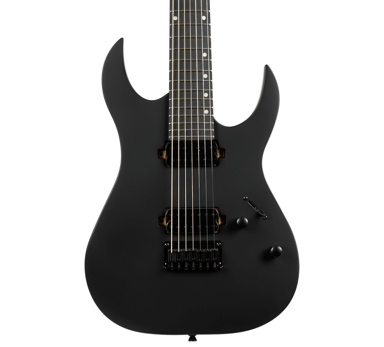 Spira S-407 7-String Electric Guitar Satin Black