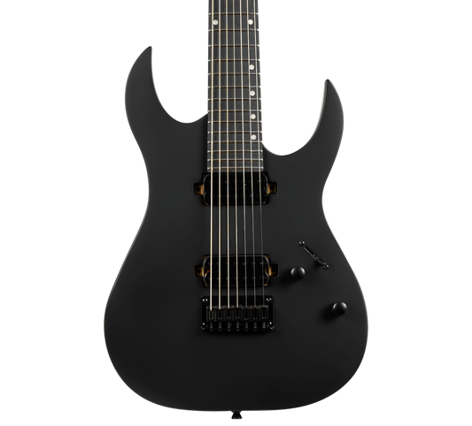 Spira S-407 7-String Electric Guitar Satin Black