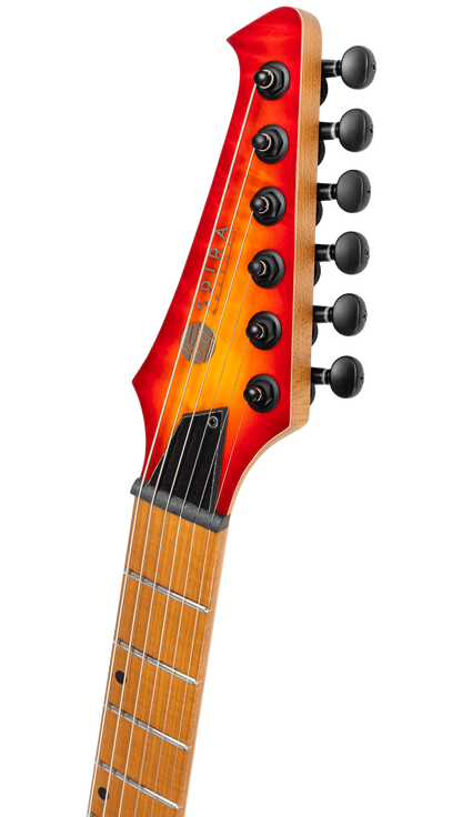 Spira S-500 QFB Electric Guitar - Quilted Fireburst