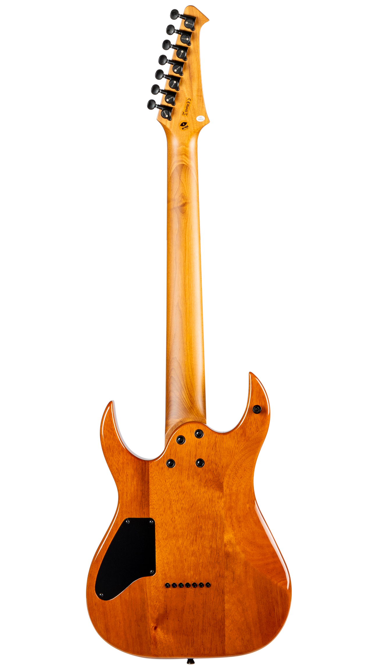 Spira S-507 7-String Electric Guitar - Quilted Fireburst