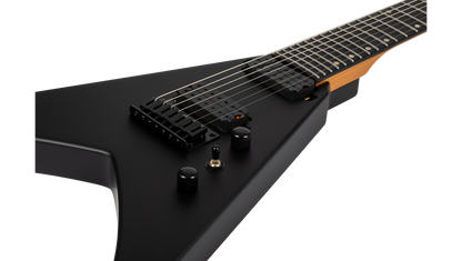 Spira V-407 7-String Electric Guitar - Satin Black