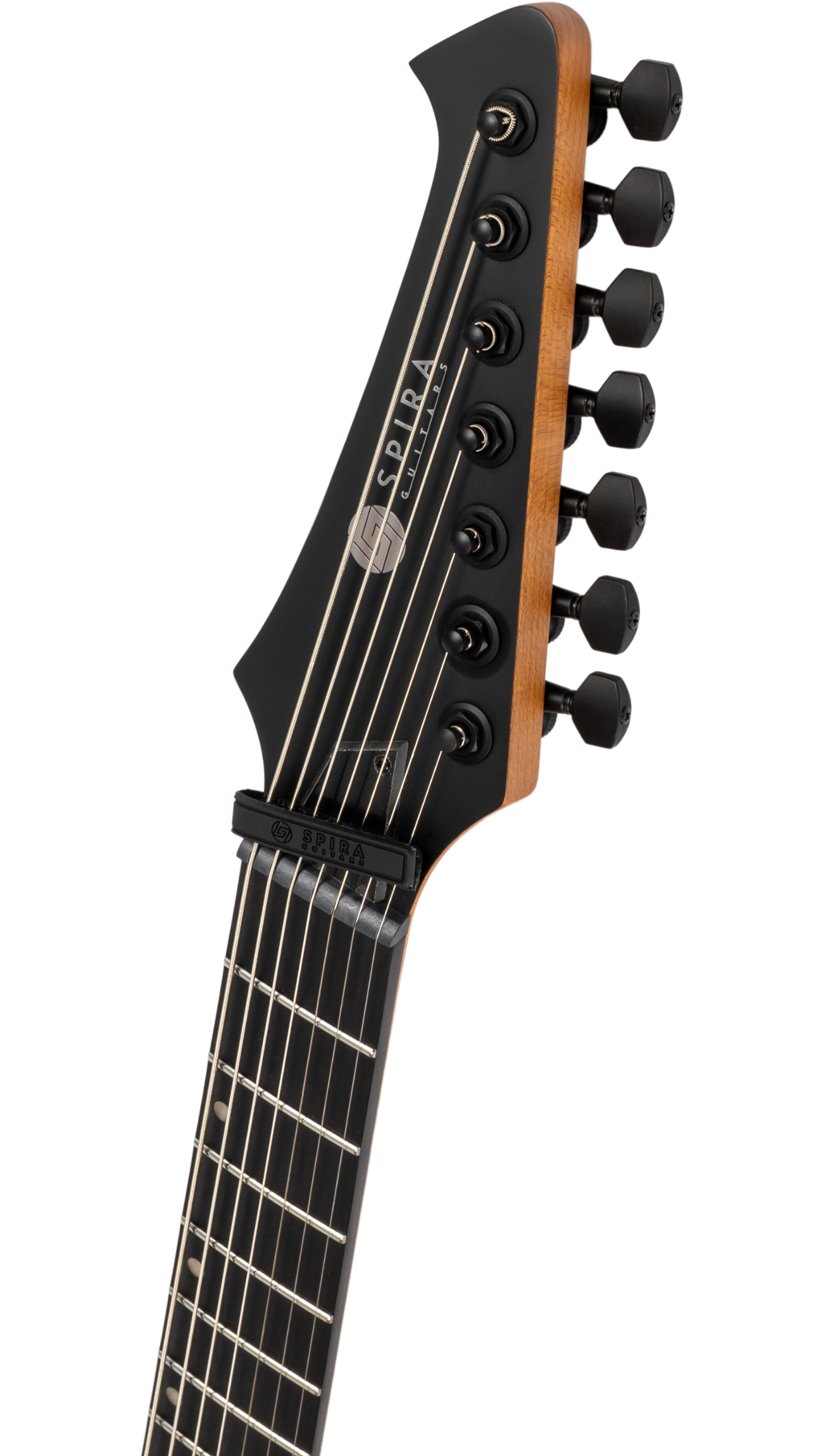 Spira V-407 7-String Electric Guitar - Satin Green