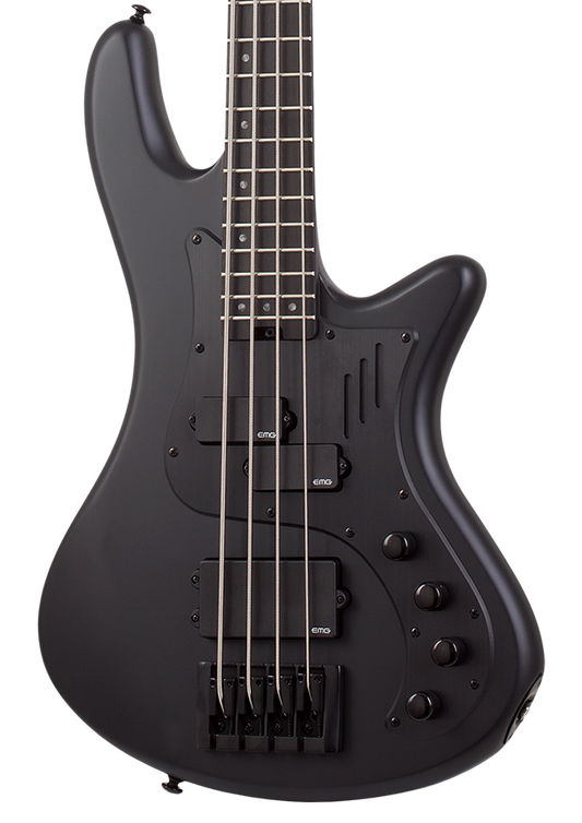 Schecter Stiletto-4 Stealth Pro EX - Satin Black