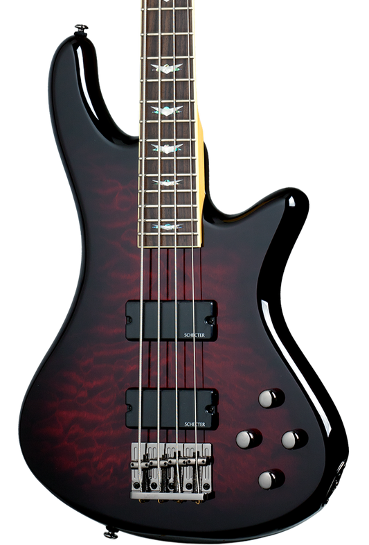 Schecter Stiletto Extreme-4 - Black Cherry