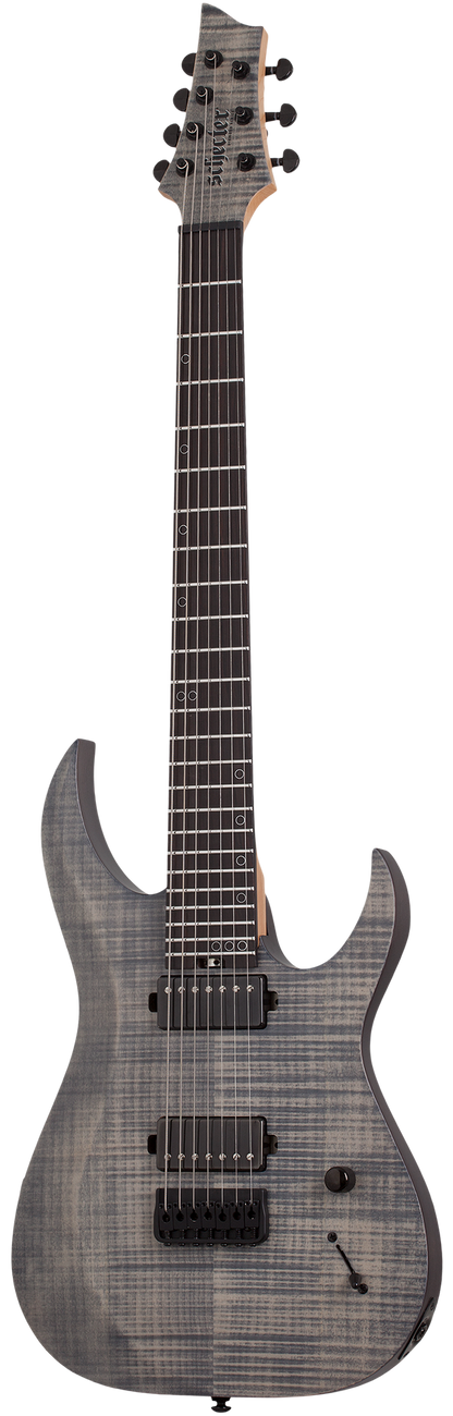 Schecter Sunset-7 Extreme - 7-String Electric Guitar - Grey Ghost