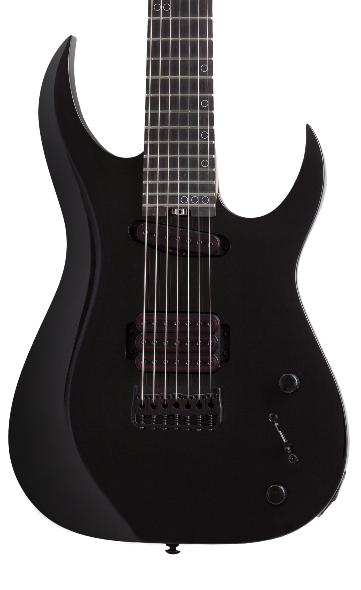 Schecter Sunset-7 Triad 7-String Electric Guitar - Gloss Black
