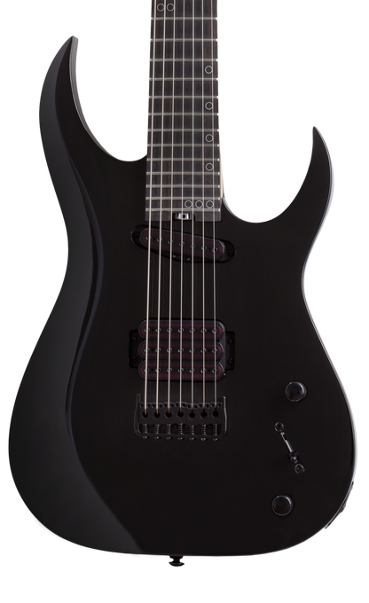 Schecter Sunset-7 Triad 7-String Electric Guitar - Gloss Black