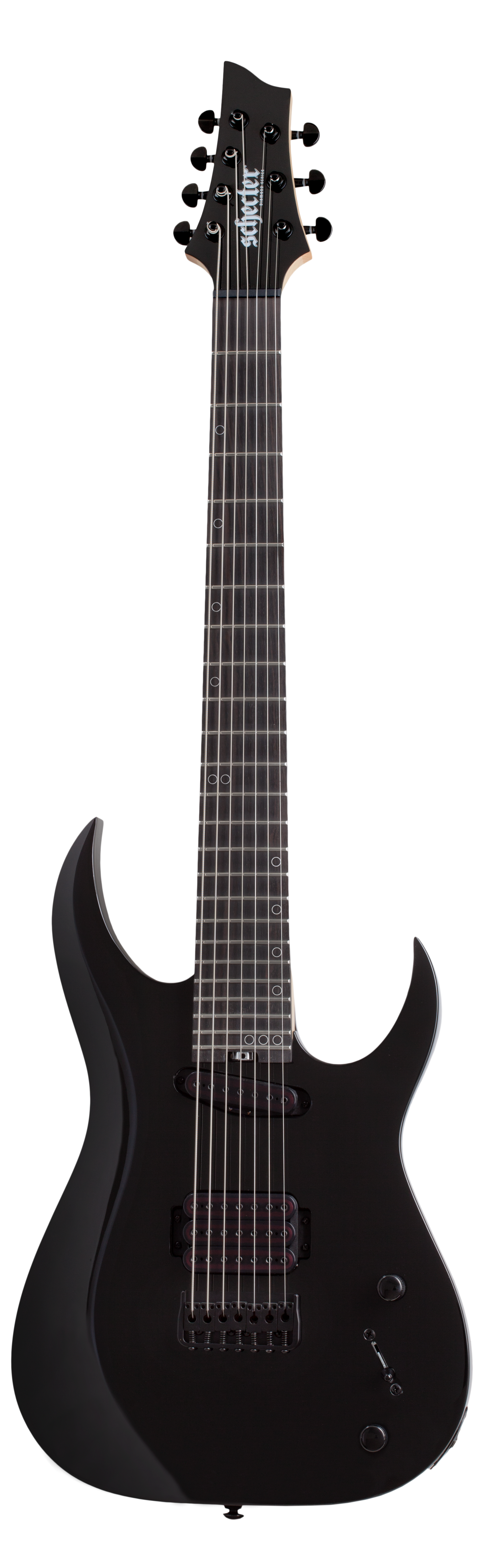 Schecter Sunset-7 Triad 7-String Electric Guitar - Gloss Black