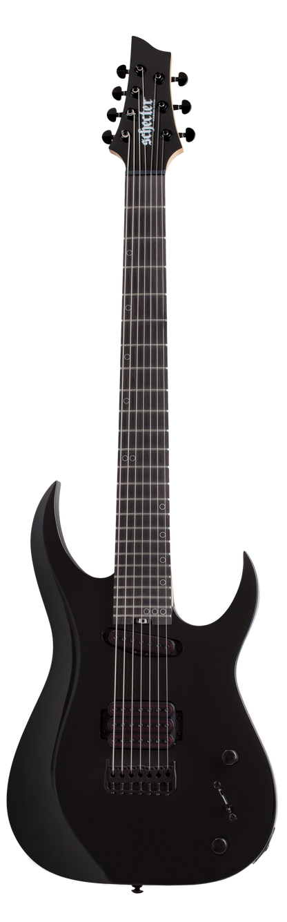Schecter Sunset-7 Triad 7-String Electric Guitar - Gloss Black