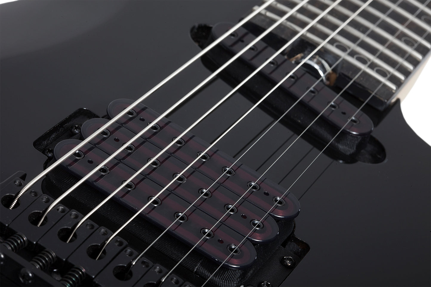 Schecter Sunset-7 Triad 7-String Electric Guitar - Gloss Black
