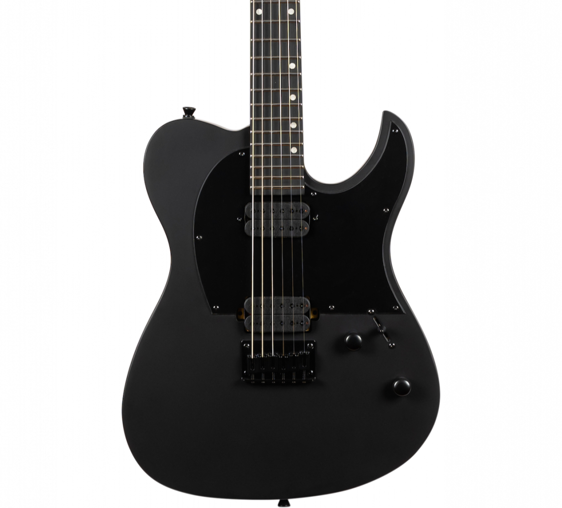 Spira T-400 Baritone Electric Guitar - Satin Black