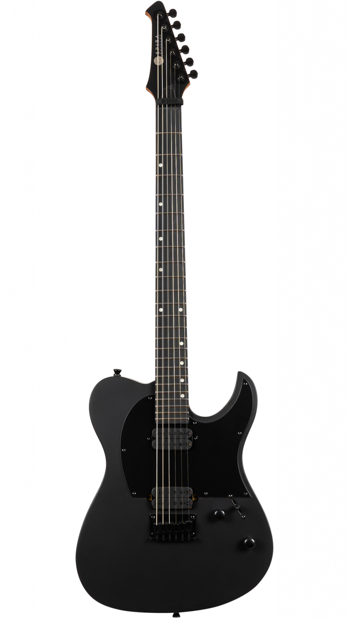 Spira T-400 Baritone Electric Guitar - Satin Black