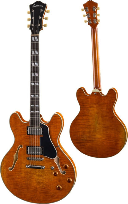 Eastman T59/V Hollowbody Electric - Antique Amber Varnish