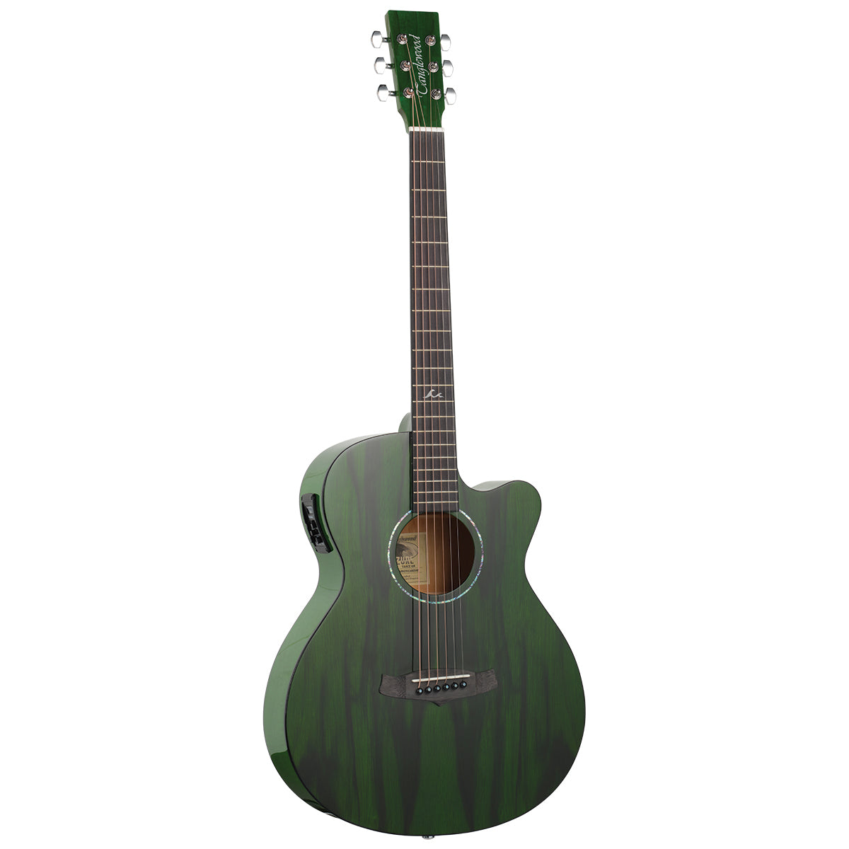 Tanglewood TA4-CEGR Azure SuperFolk - Aurora Green