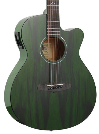Tanglewood TA4-CEGR Azure SuperFolk - Aurora Green