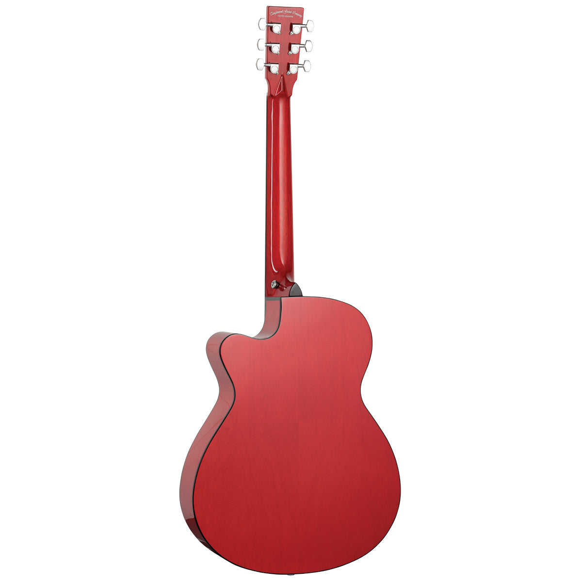 Tanglewood TA4-CERD Azure SuperFolk Pacific Walnut - Shimmer Red Gloss