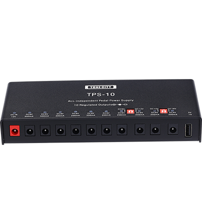 Tone City TPS-10 All Isolated 10 Outputs Multi Pedal Power Supply