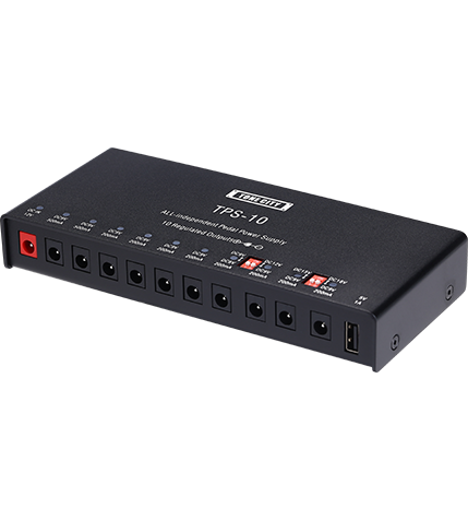 Tone City TPS-10 All Isolated 10 Outputs Multi Pedal Power Supply