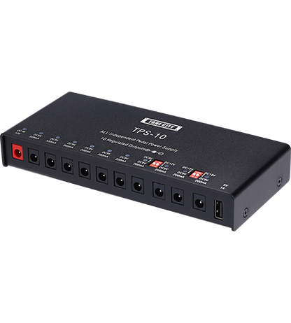 Tone City TPS-10 All Isolated 10 Outputs Multi Pedal Power Supply