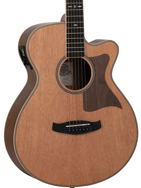 Tanglewood TRU4-CE-BW Reunion Pro Australian Red Cedar/Black Walnut