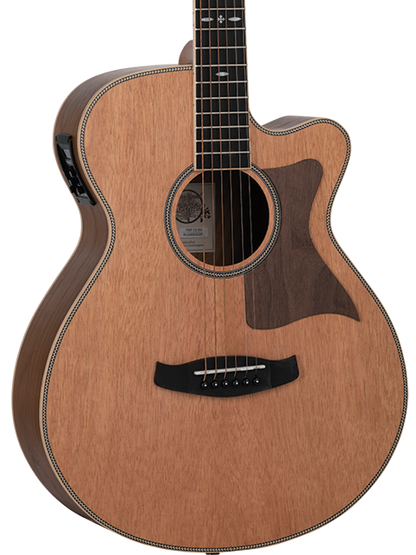 Tanglewood TRU4-CE-BW Reunion Pro Australian Red Cedar/Black Walnut