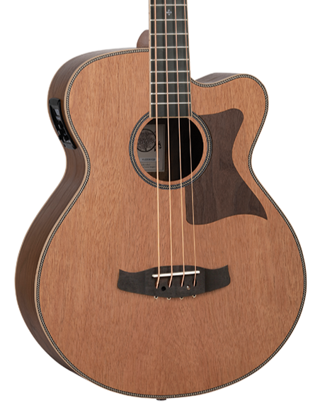 Tanglewood TRABBW Reunion Super Jumbo Acoustic Bass - Red Cedar/Black Walnut