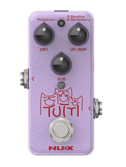 NU-X Tutti Polyphonic Octave Mini Pedal