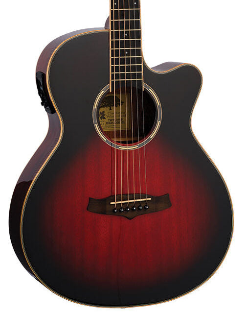 Tanglewood Winterleaf Pro Super Folk - Antique Vintage Burst