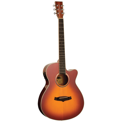 Tanglewood Winterleaf Pro Super Folk Acoustic Guitar - Sunburst