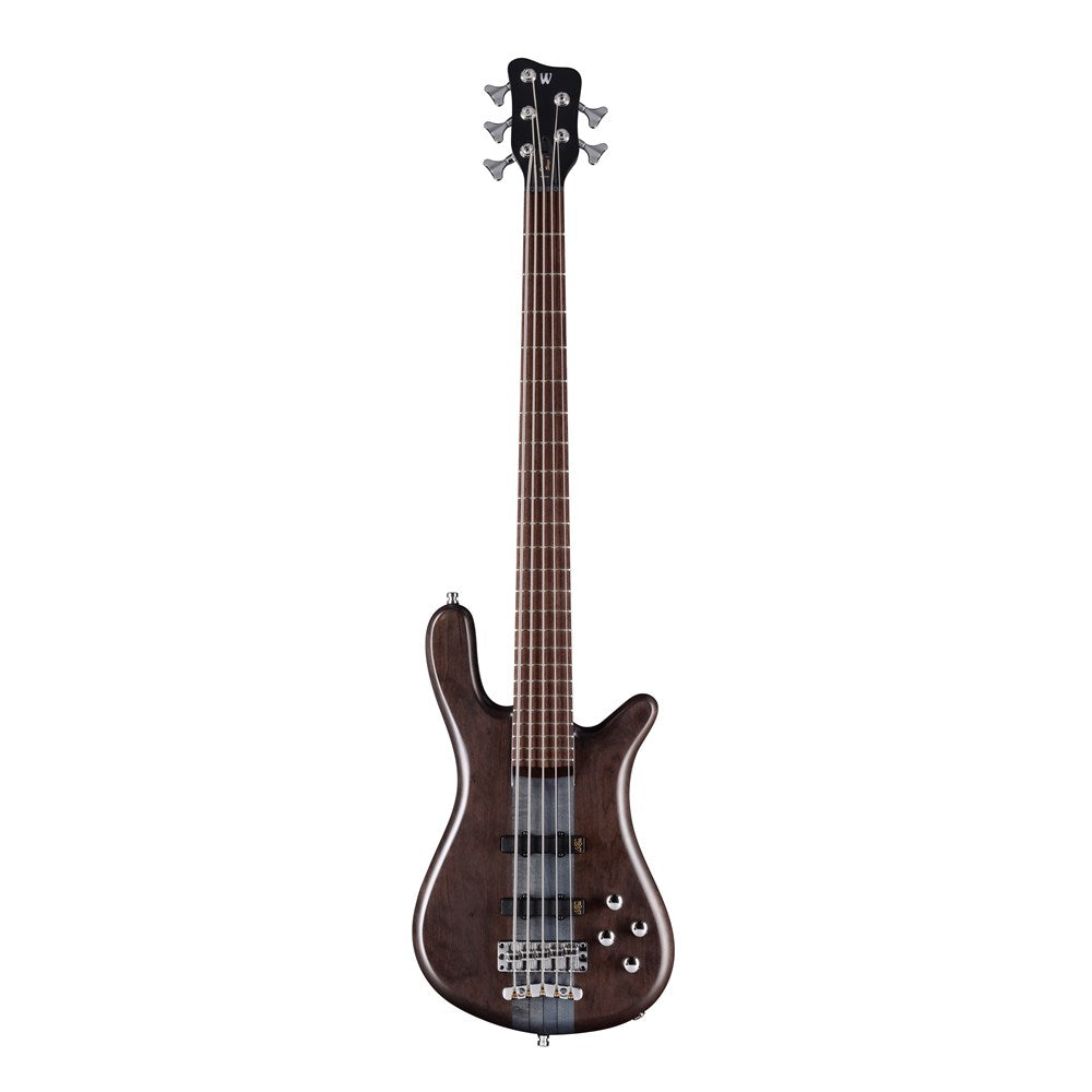 Warwick TeamBuilt Pro Series Streamer Stage 1 5-String Bass Guitar - Nirvana Black Transparent Satin