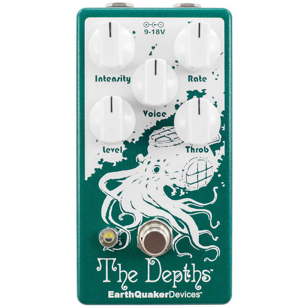 Earthquaker Devices The Depths - Analogue Optical Vibe Machine Pedal