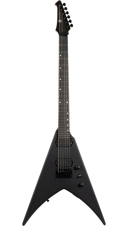 Spira V-400 MBK Electric Guitar - Satin Black