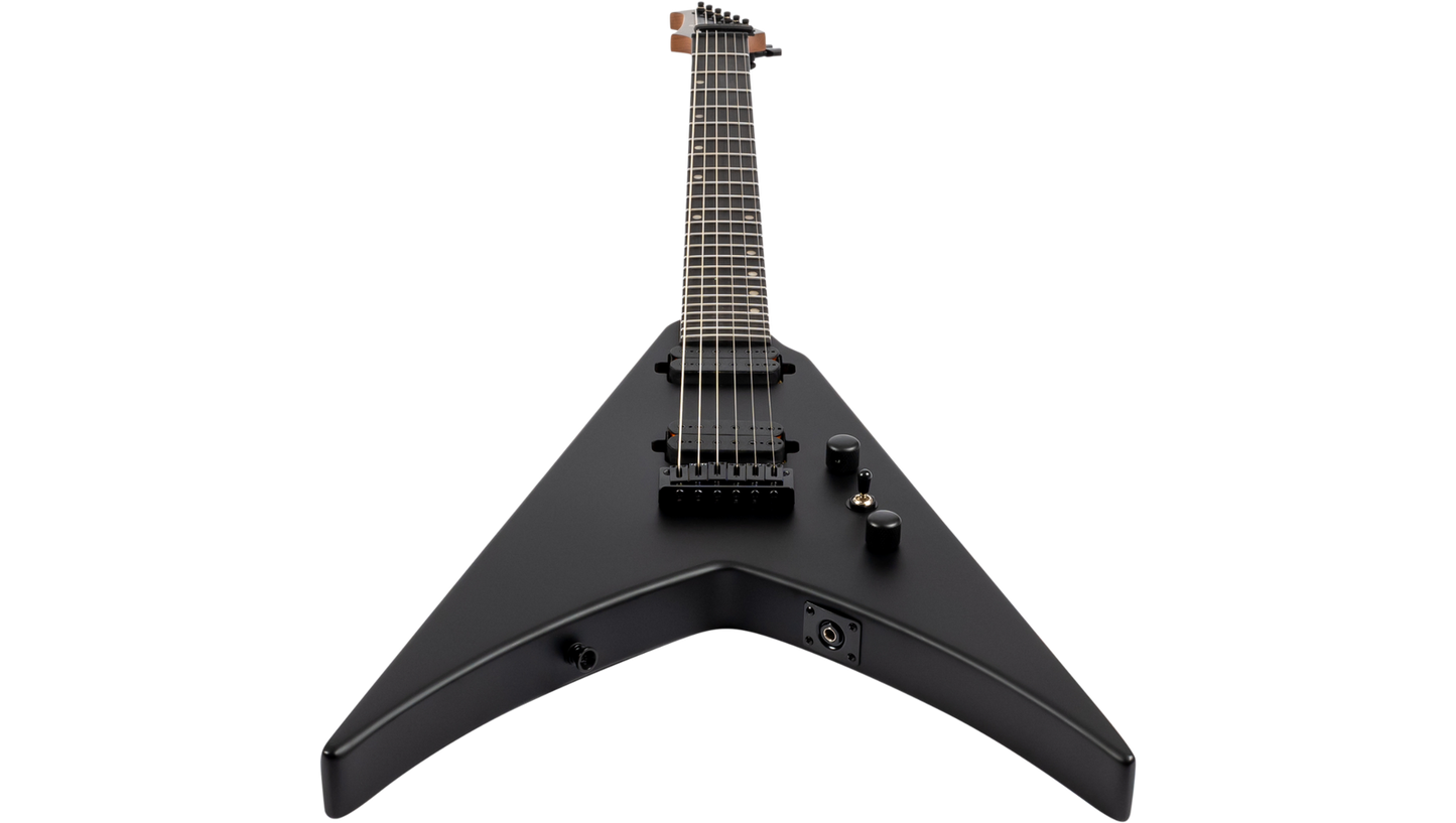 Spira V-400 MBK Electric Guitar - Satin Black