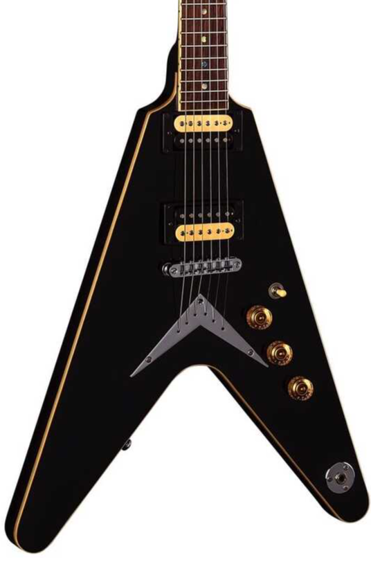 Dean V79 Electric Guitar - Classic Black | Guitar Bros
